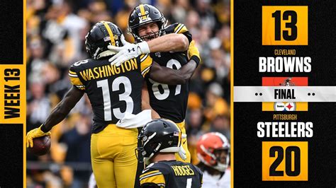 steeler game box score|score of steelers game today.